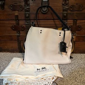 White Coach Bag